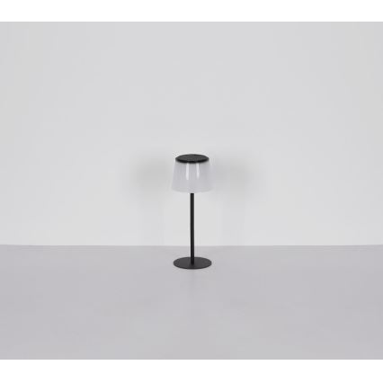 Globo - LED Hämardatav puutetundlik väli laualamp LED/1,8W/5V IP44 1800 mAh must/valge