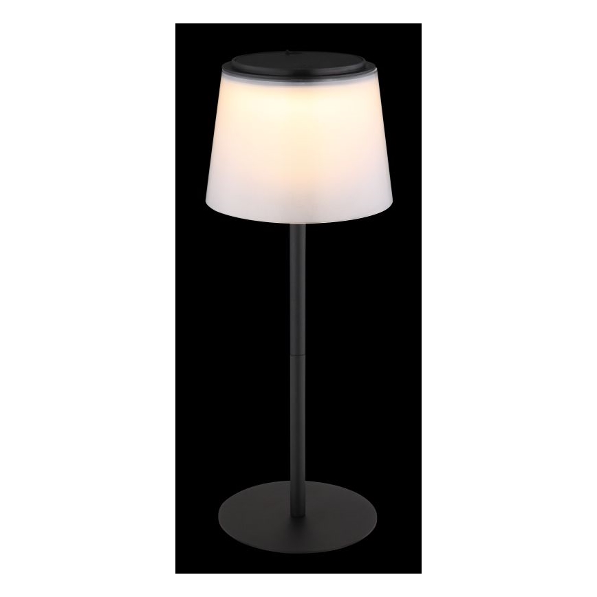Globo - LED Hämardatav puutetundlik väli laualamp LED/1,8W/5V IP44 1800 mAh must/valge