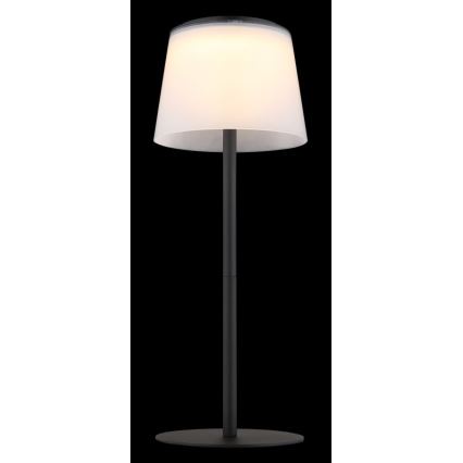 Globo - LED Hämardatav puutetundlik väli laualamp LED/1,8W/5V IP44 1800 mAh must/valge