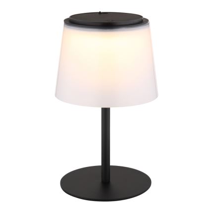 Globo - LED Hämardatav puutetundlik väli laualamp LED/1,8W/5V IP44 1800 mAh must/valge