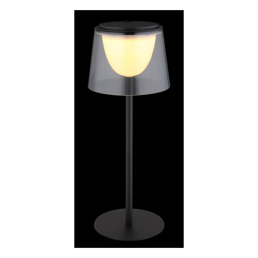 Globo - LED Hämardatav puutetundlik väli laualamp LED/1,8W/5V IP44 1800 mAh must/suitsune