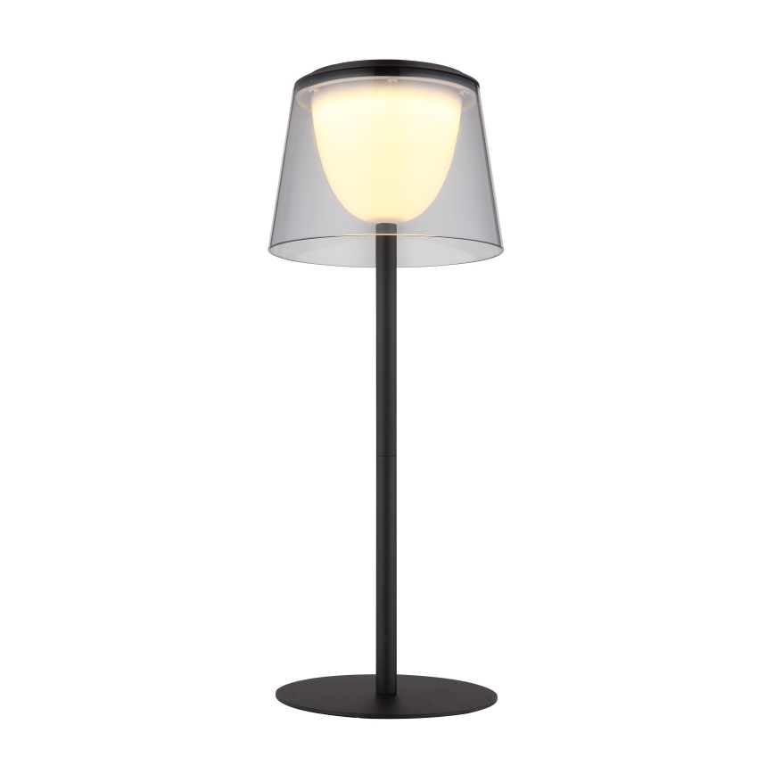 Globo - LED Hämardatav puutetundlik väli laualamp LED/1,8W/5V IP44 1800 mAh must/suitsune