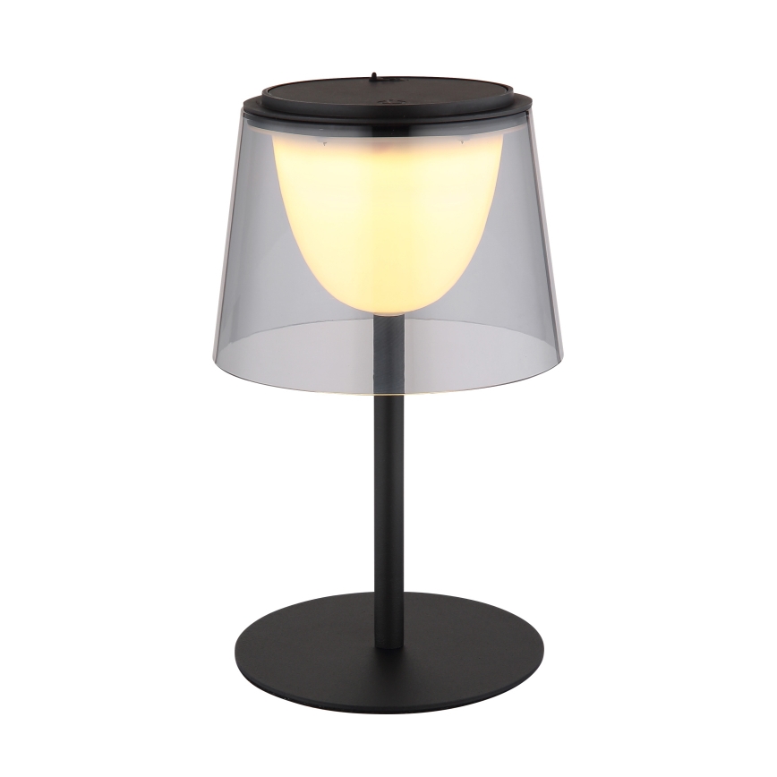 Globo - LED Hämardatav puutetundlik väli laualamp LED/1,8W/5V IP44 1800 mAh must/suitsune