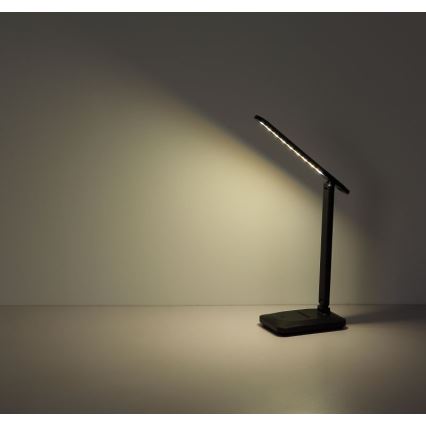 Globo - LED Hämardatav puutetundlik laualamp LED/3W/5V 2800/4000/6500K 1800 mAh must