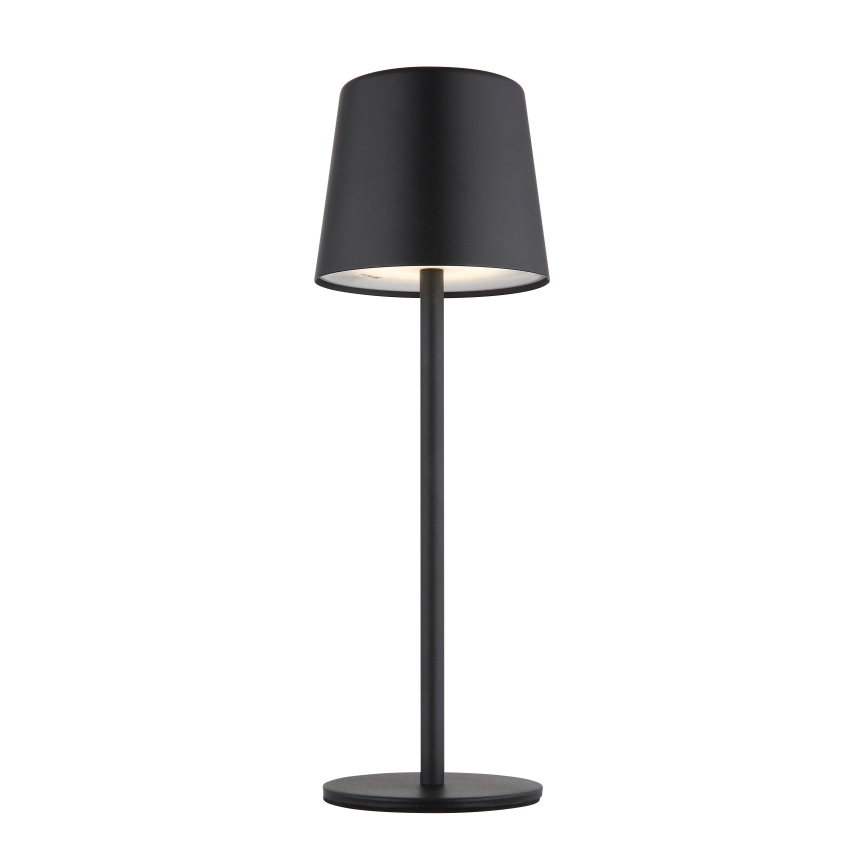 Globo - LED Hämardatav väli puutetundlik Laualamp LED/2W/5V 3000/4000/6000K 2200 mAh IP44 must