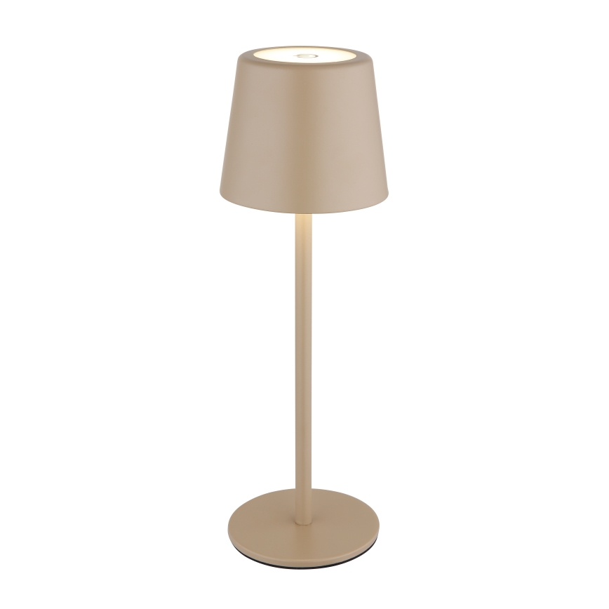 Globo - LED Hämardatav väli puutetundlik Laualamp LED/2W/5V 3000/4000/6000K 2200 mAh IP44 kreemikas
