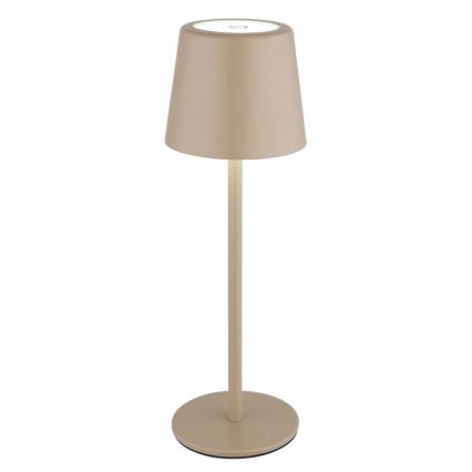 Globo - LED Hämardatav väli puutetundlik Laualamp LED/2W/5V 3000/4000/6000K 2200 mAh IP44 kreemikas