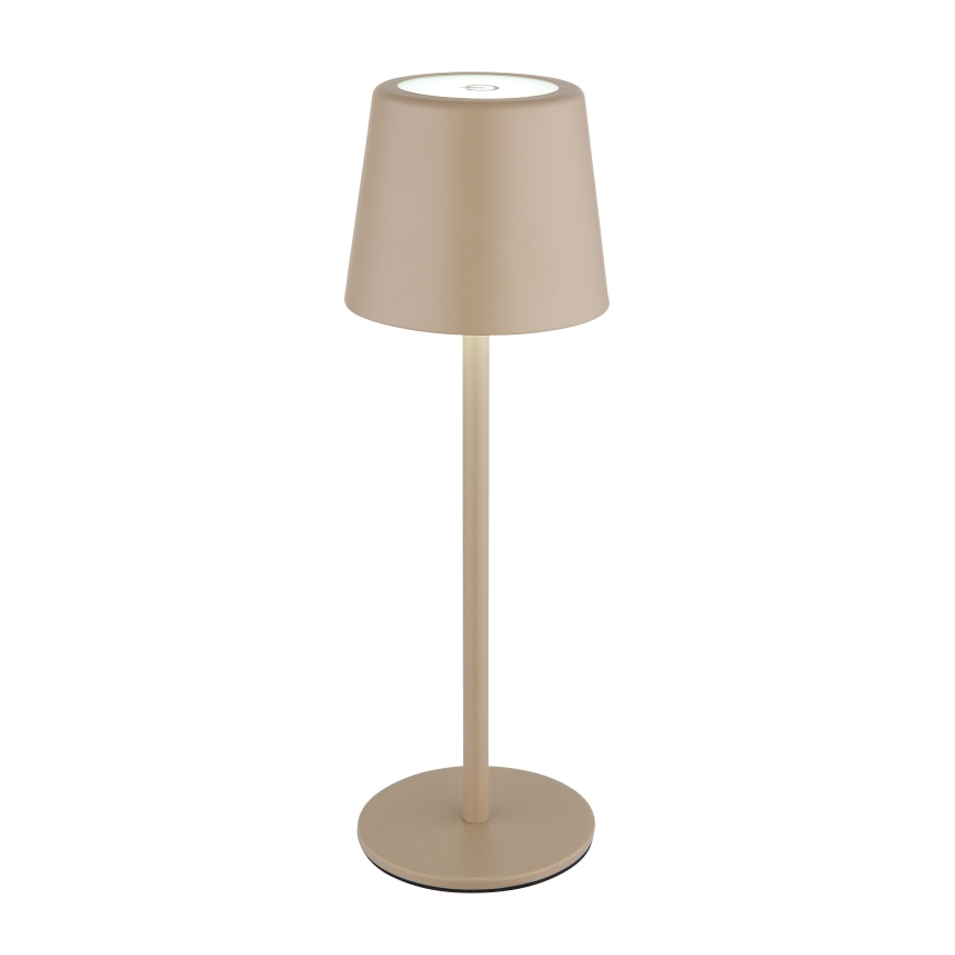 Globo - LED Hämardatav väli puutetundlik Laualamp LED/2W/5V 3000/4000/6000K 2200 mAh IP44 kreemikas