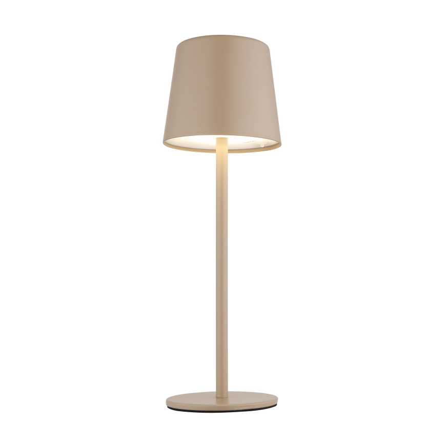 Globo - LED Hämardatav väli puutetundlik Laualamp LED/2W/5V 3000/4000/6000K 2200 mAh IP44 kreemikas