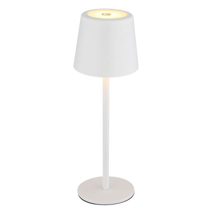 Globo - LED Hämardatav väli puutetundlik Laualamp LED/2W/5V 3000/4000/6000K 2200 mAh IP44 valge