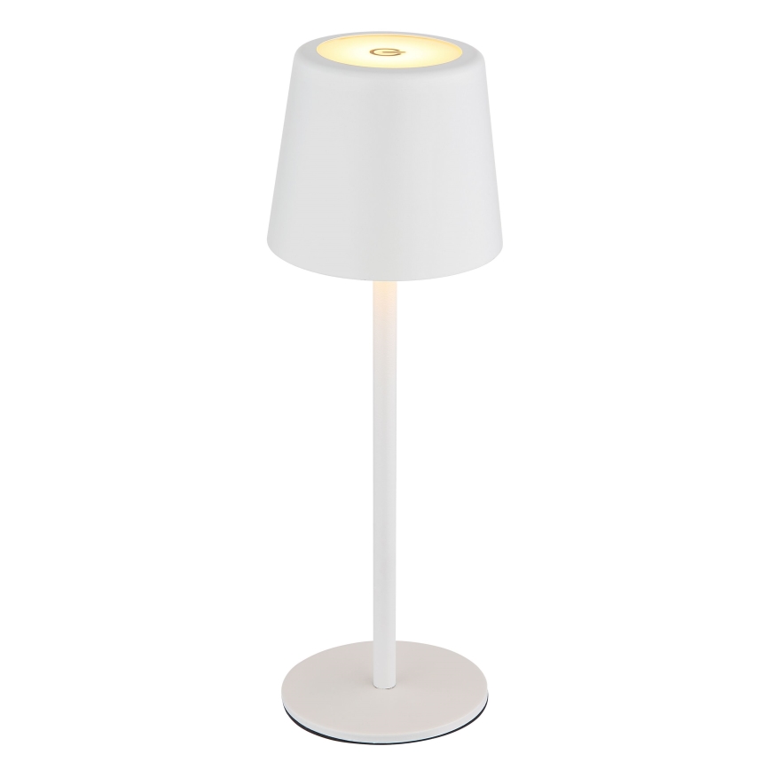 Globo - LED Hämardatav väli puutetundlik Laualamp LED/2W/5V 3000/4000/6000K 2200 mAh IP44 valge