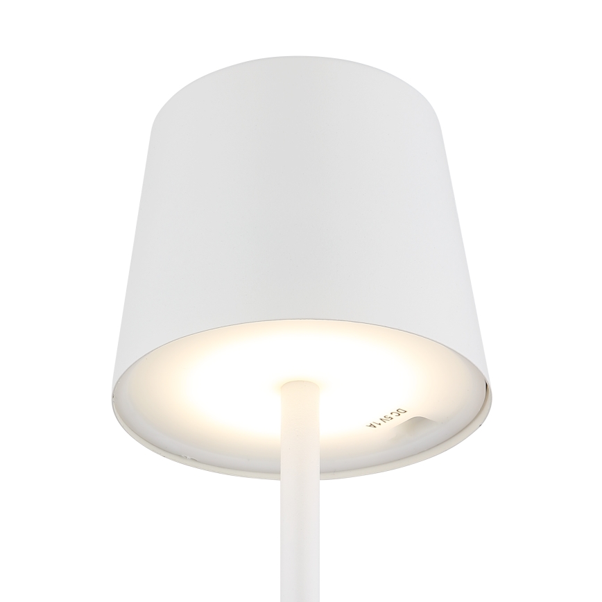 Globo - LED reguleeritav välisvalgusti puutetundliku lauavalgustina LED/2W/5V 3000/4000/6000K 2200 mAh IP44 valge