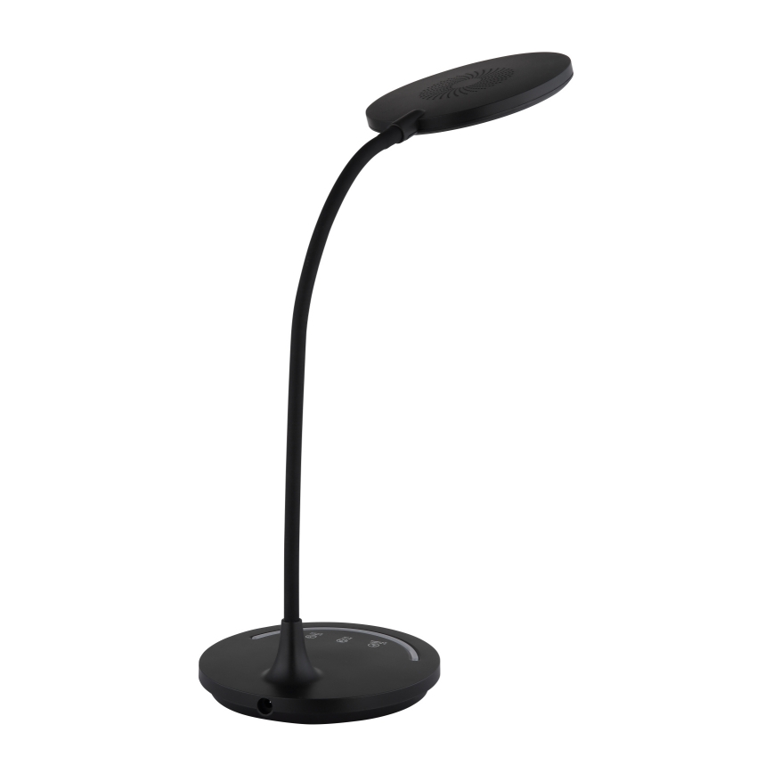 Globo - LED Hämardatav paindlik puutetundlik Laualamp LED/12W/230V 3000/4000/6500K CRI 90 must