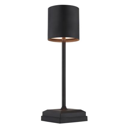 Globo - LED-hämardatav puutetundlik laetav laualamp LED/1,5W/5V 2200 mAh must