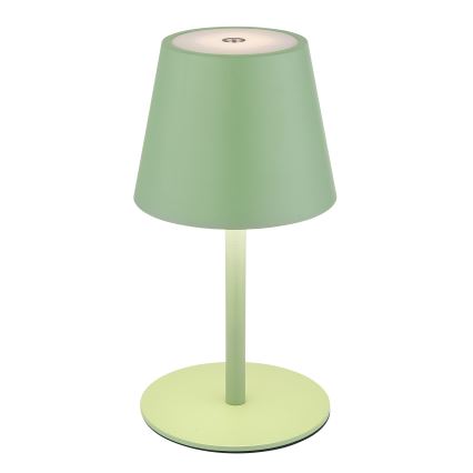 Globo - LED hämardatav puutetundlik laetav välitingimustes laualamp 3-ühes LED/3W/5V 3000/4000/5000K IP54 1800 mAh roheline