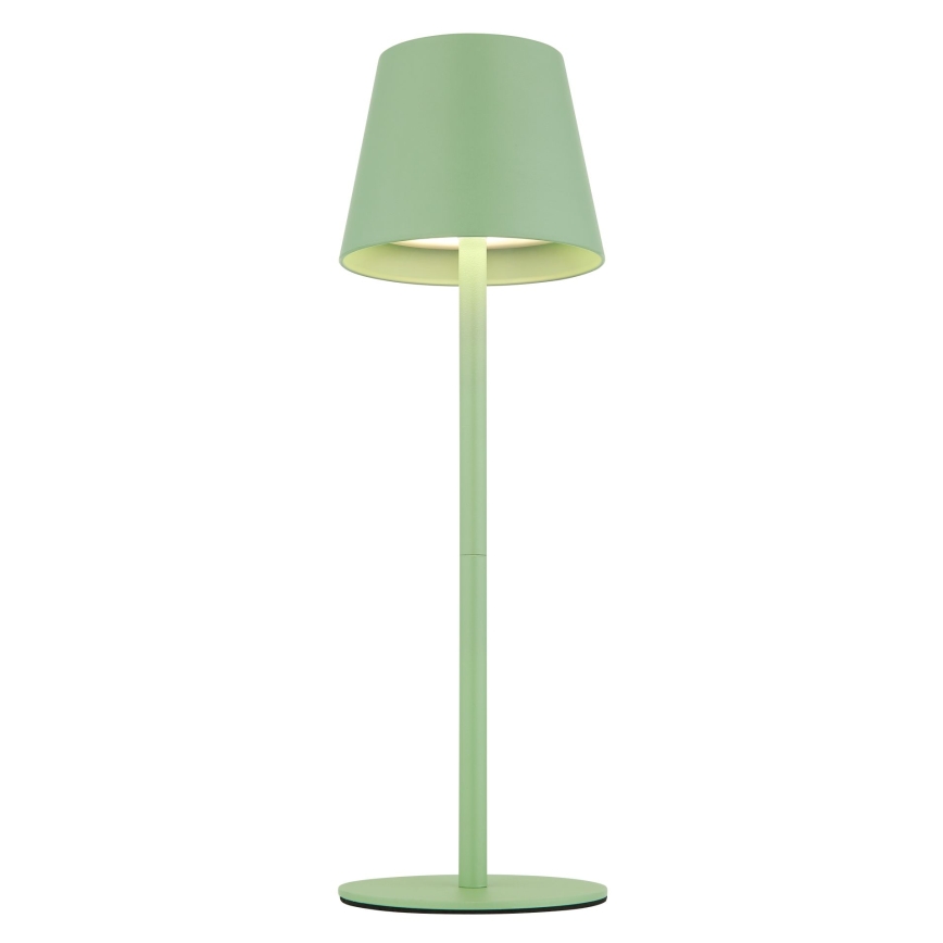 Globo - LED hämardatav puutetundlik laetav välitingimustes laualamp 3-ühes LED/3W/5V 3000/4000/5000K IP54 1800 mAh roheline