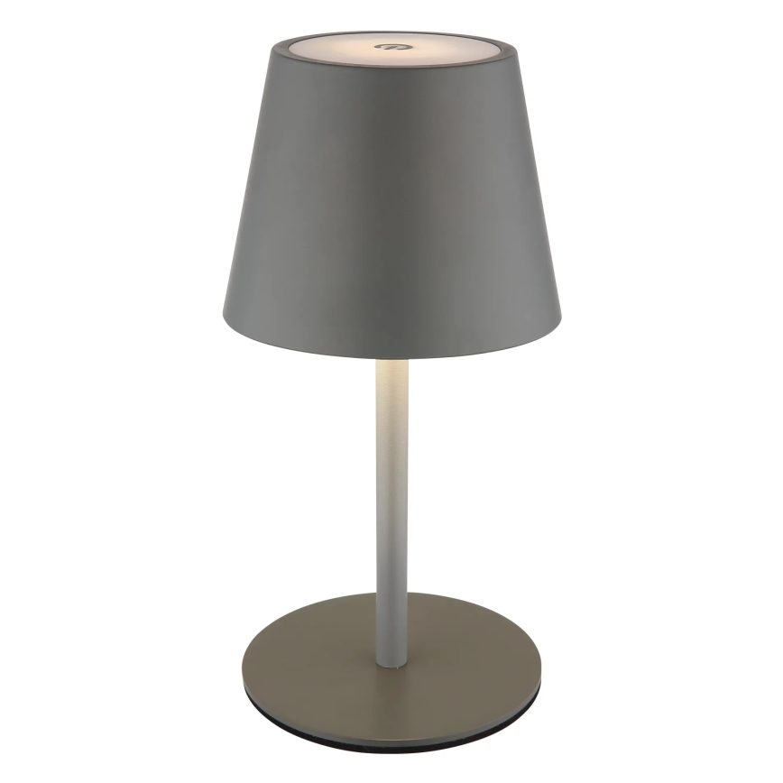 Globo - LED hämardatav puutetundlik laetav välitingimuste lauavalgusti 3-ühes LED/3W/5V 3000/4000/5000K IP54 1800 mAh hall