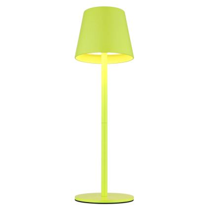 Globo - LED hämardatav puutekontrolliga laetav välistingimuste lauavalgusti 3-ühes LED/3W/5V 3000/4000/5000K IP54 1800 mAh roheline
