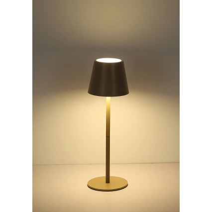 Globo - LED hämardatav puutejuhtimisega laetav välitingimustele mõeldud laualamp LED/3W/5V 3000/4000/5000K IP54 1800 mAh