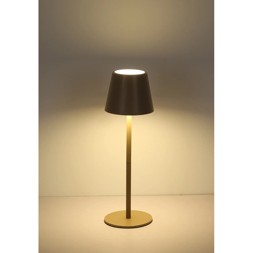 Globo - LED hämardatav puutejuhtimisega laetav välitingimustele mõeldud laualamp LED/3W/5V 3000/4000/5000K IP54 1800 mAh