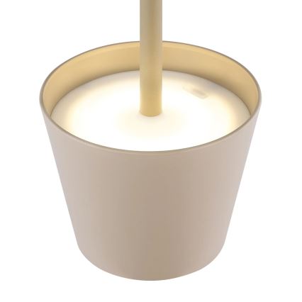 Globo - LED hämardatav puutejuhtimisega laetav välitingimustele mõeldud laualamp LED/3W/5V 3000/4000/5000K IP54 1800 mAh