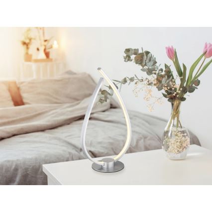 Globo - LED-laualamp LED/6W/230V, hõbedane
