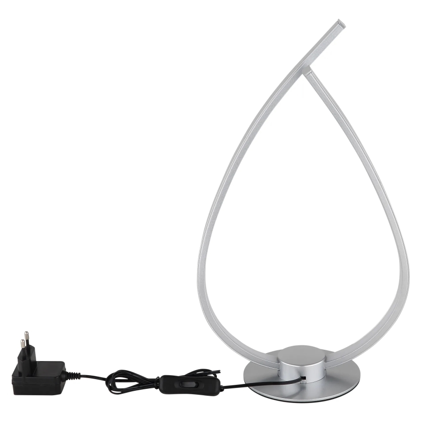 Globo - LED-laualamp LED/6W/230V, hõbedane