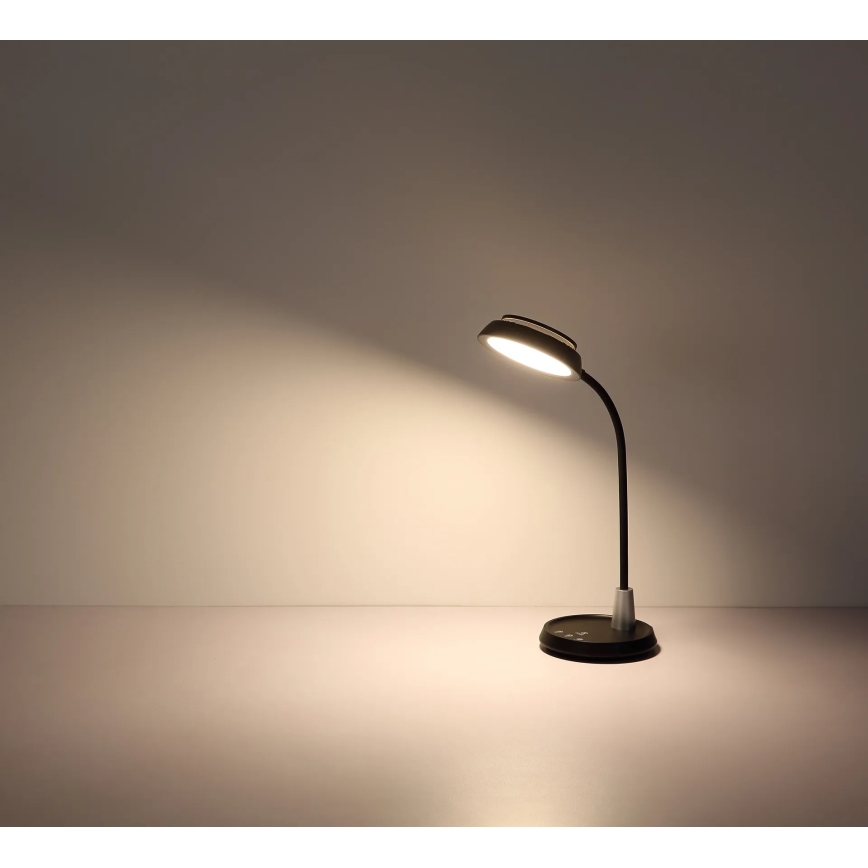 Globo - hämardatav puutetundlik LED-laualamp LED/12W/230V 3000/4000/6500K must