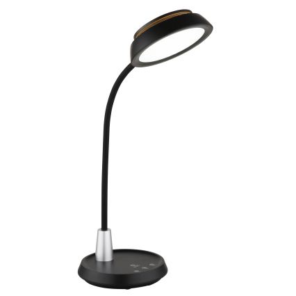 Globo - hämardatav puutetundlik LED-laualamp LED/12W/230V 3000/4000/6500K must