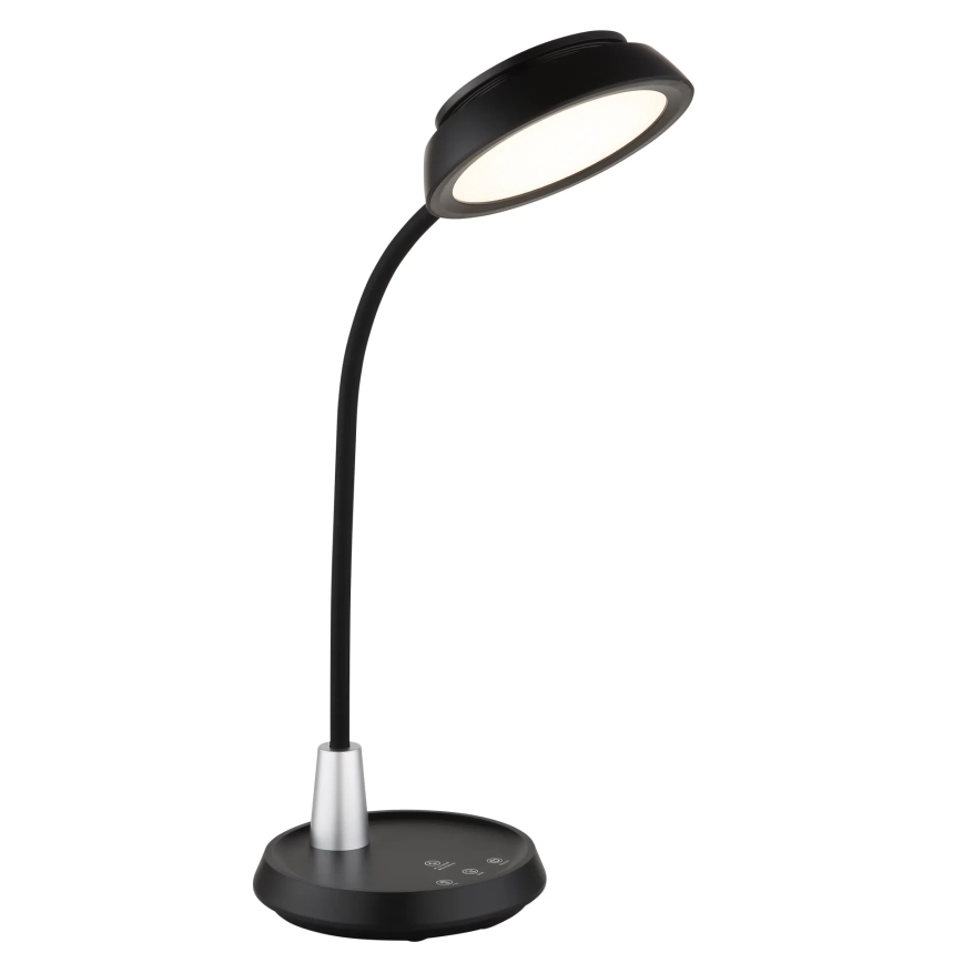 Globo - hämardatav puutetundlik LED-laualamp LED/12W/230V 3000/4000/6500K must