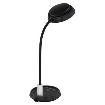 Globo - hämardatav puutetundlik LED-laualamp LED/12W/230V 3000/4000/6500K must