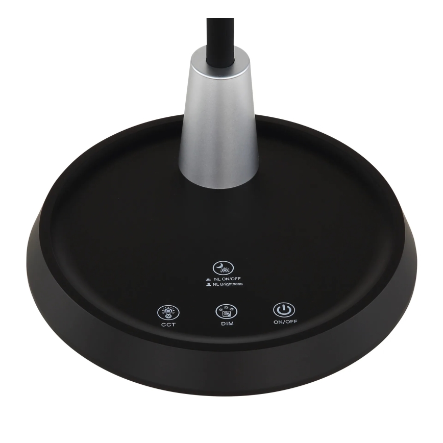 Globo - hämardatav puutetundlik LED-laualamp LED/12W/230V 3000/4000/6500K must