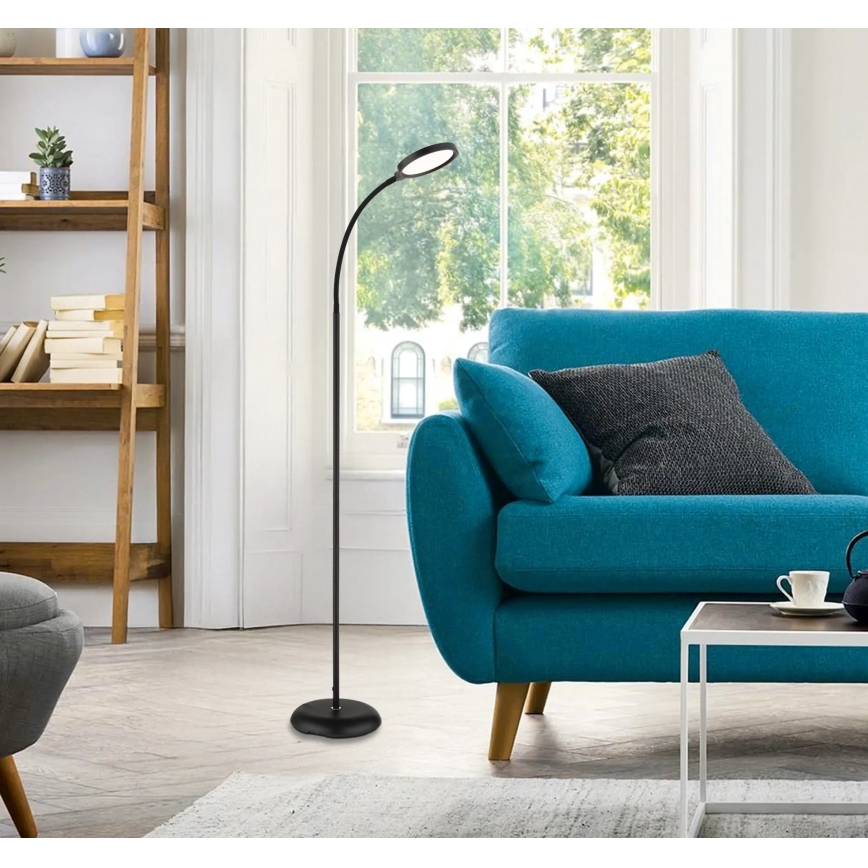 Globo - hämardatav puutetundlik LED-põrandalamp LED/8W/230V 2700K/4000K/6500K must