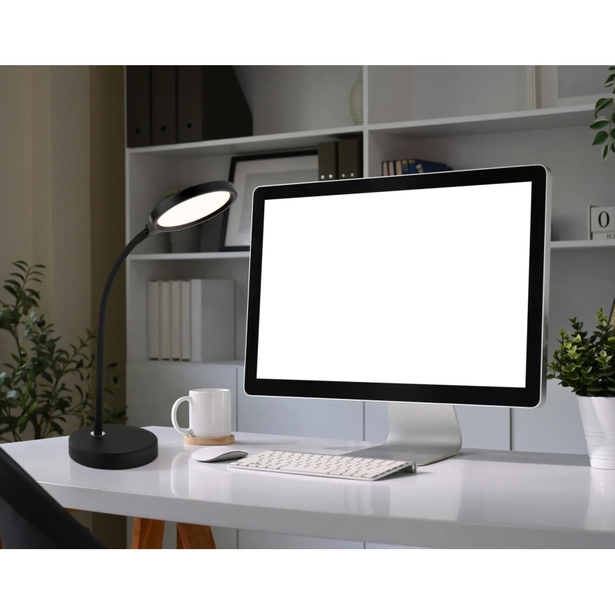 Globo - LED-hämardatav puutetundlik lauavalgusti LED/8W/230V 2700K/4000K/6500K must