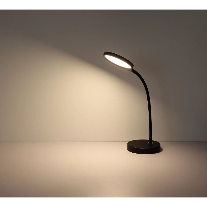 Globo - LED-hämardatav puutetundlik lauavalgusti LED/8W/230V 2700K/4000K/6500K must