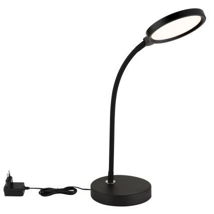 Globo - LED-hämardatav puutetundlik lauavalgusti LED/8W/230V 2700K/4000K/6500K must