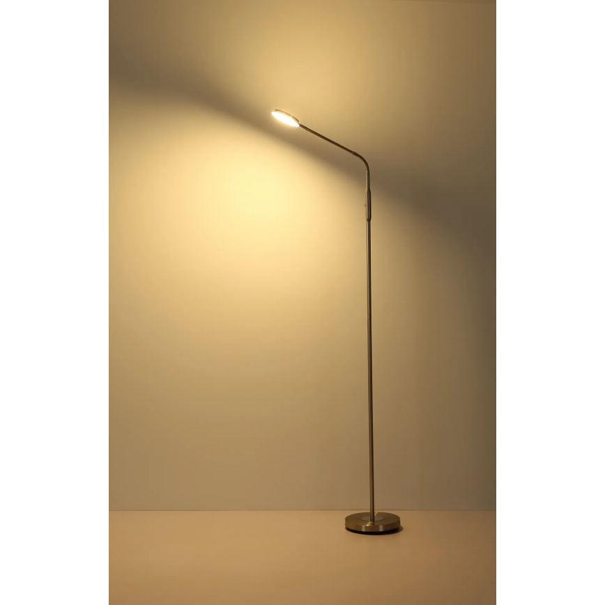 Globo - hämardatav puutetundlik LED-põrandalamp LED/6,5W/230V 2700/3350/4000K mattkroom