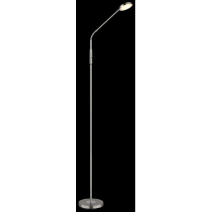 Globo - hämardatav puutetundlik LED-põrandalamp LED/6,5W/230V 2700/3350/4000K mattkroom