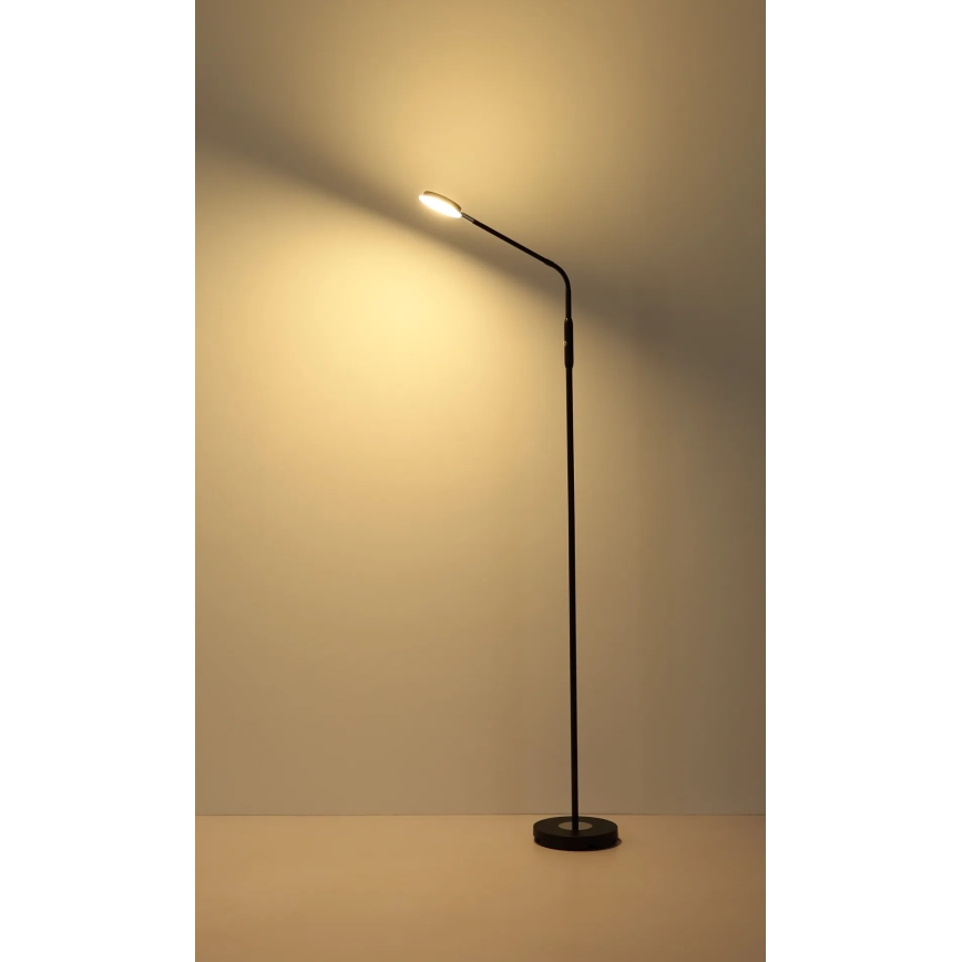 Globo - hämardatav puutetundlik LED-põrandalamp LED/6,5W/230V 2700/3350/4000K must