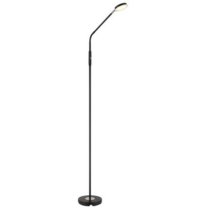 Globo - hämardatav puutetundlik LED-põrandalamp LED/6,5W/230V 2700/3350/4000K must