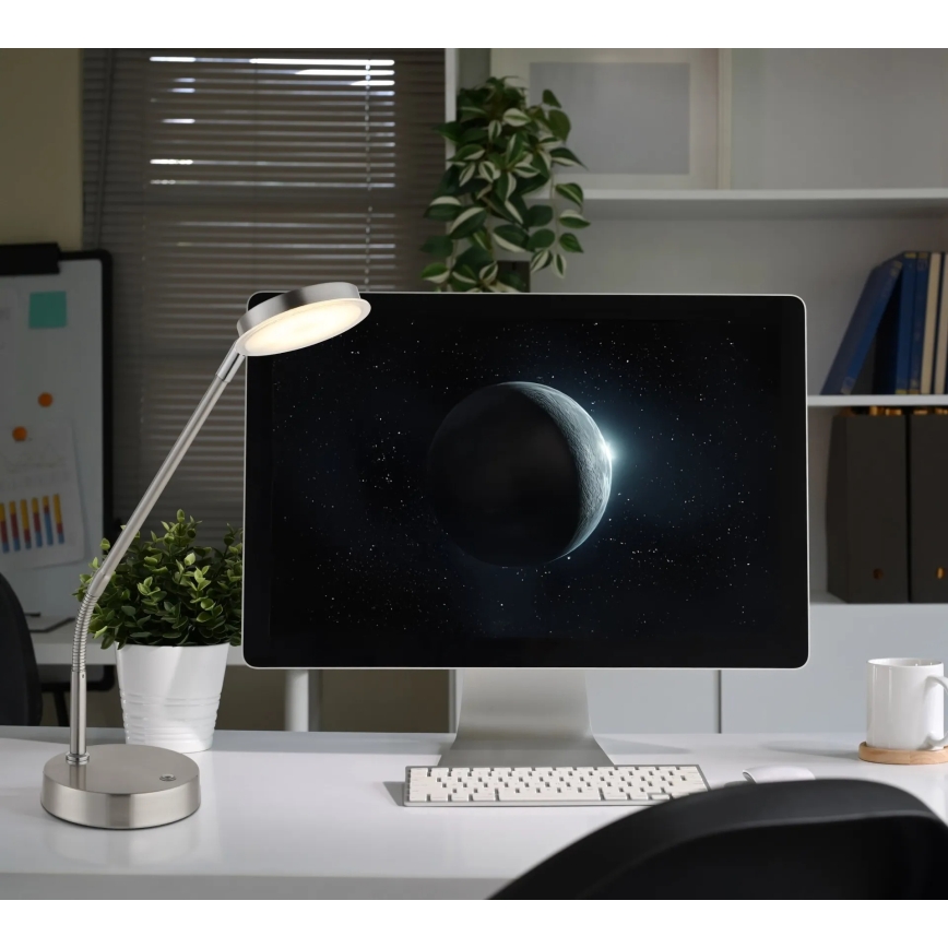 Globo - LED hämardatav puutekontrolliga laualamp LED/6,5W/230V 2700/3350/4000K mattkroom