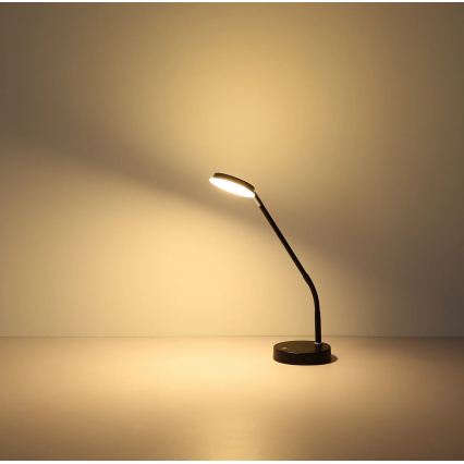 Globo - hämardatav puutega juhitav LED-laualamp LED/6,5W/230V 2700/3350/4000K must
