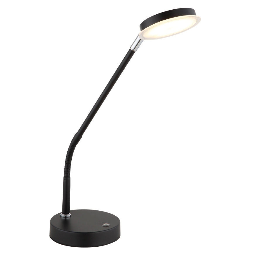 Globo - hämardatav puutega juhitav LED-laualamp LED/6,5W/230V 2700/3350/4000K must
