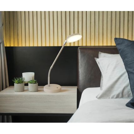 Globo - LED Hämardatav puutetundlik laualamp LED/6,5W/230V 2700/3350/4000K beež