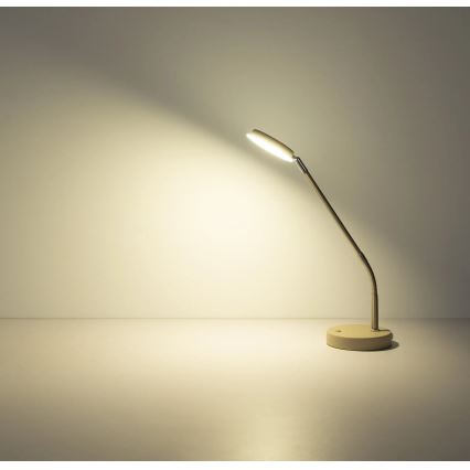 Globo - LED Hämardatav puutetundlik laualamp LED/6,5W/230V 2700/3350/4000K beež