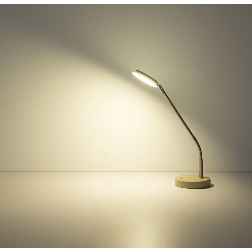 Globo - LED Hämardatav puutetundlik laualamp LED/6,5W/230V 2700/3350/4000K beež