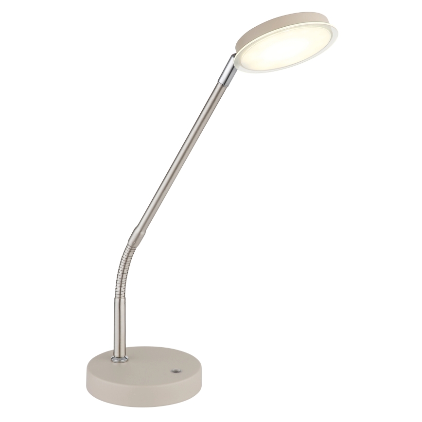 Globo - LED Hämardatav puutetundlik laualamp LED/6,5W/230V 2700/3350/4000K beež
