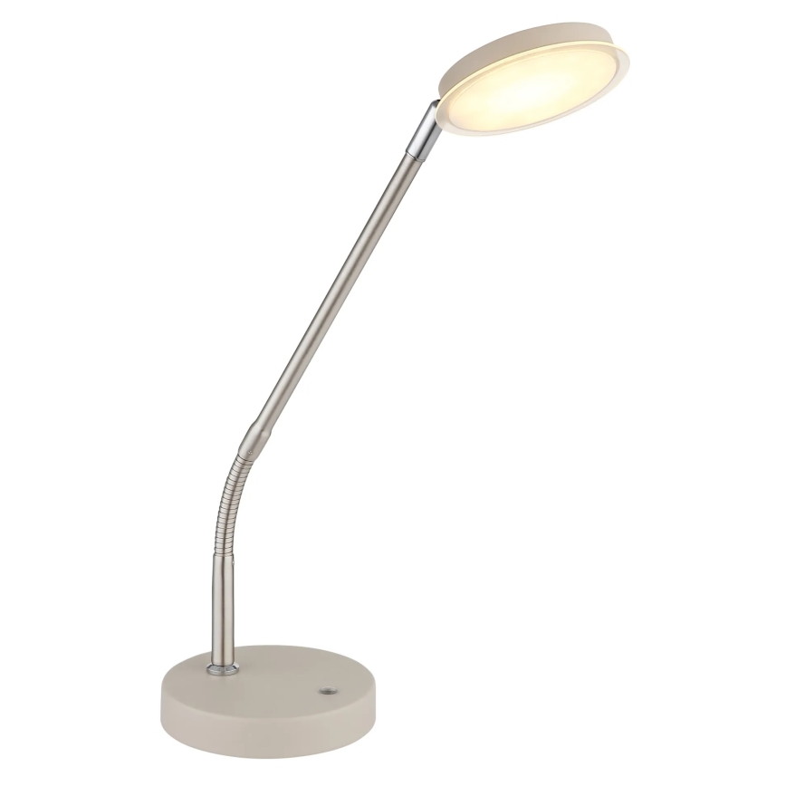 Globo - LED Hämardatav puutetundlik laualamp LED/6,5W/230V 2700/3350/4000K beež