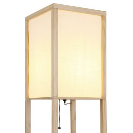 Globo - Põrandalamp 1xE27/60W/230V beež