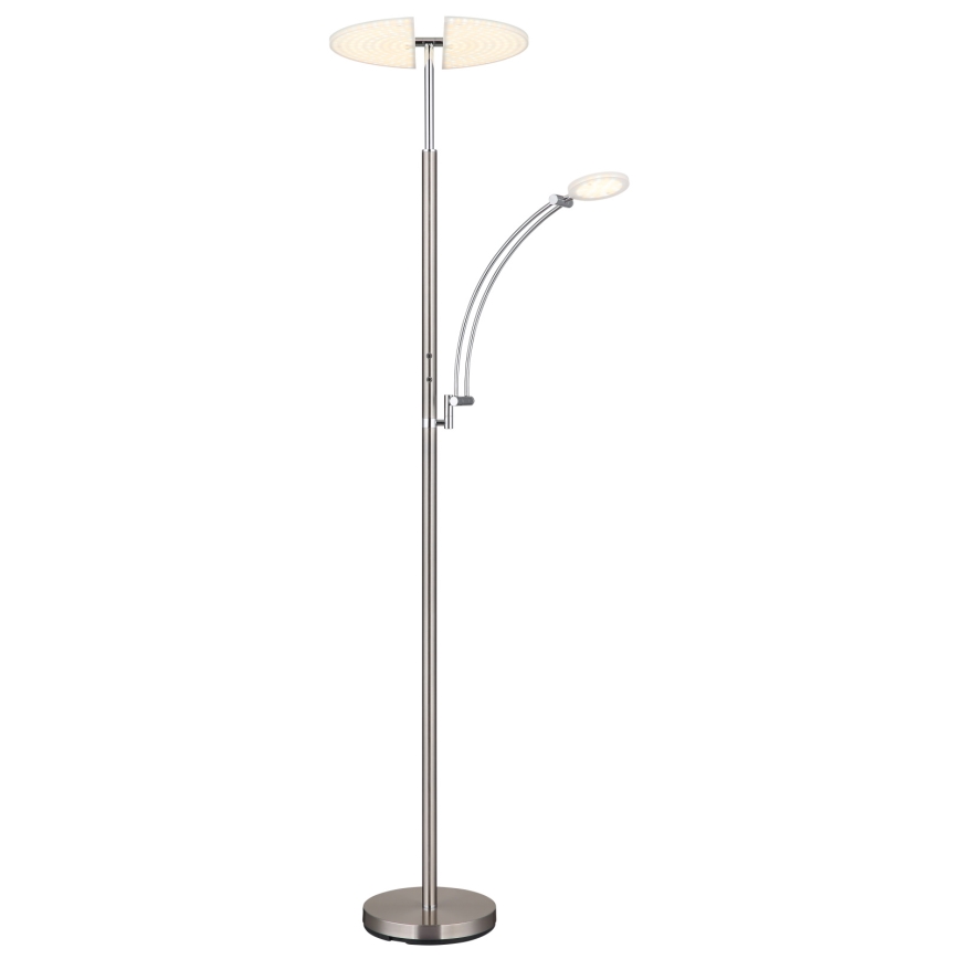 Globo - hämardatav LED-põrandalamp LED/40W/230V + LED/5,5W 2700/4000/6000K mattkroom
